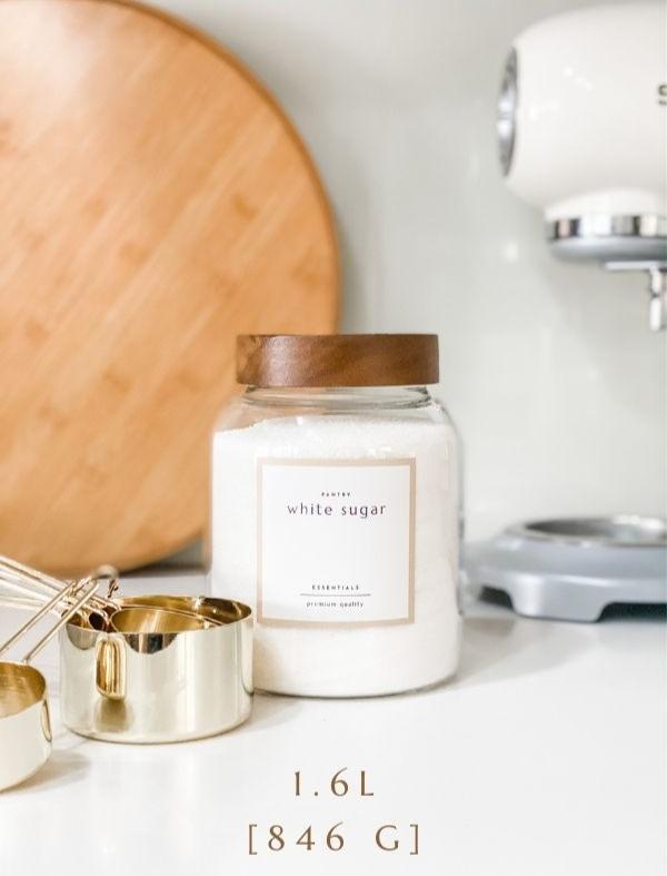 NAPA BIG BERTHA SCREWCAP Artisan Acacia Vat Jars - Mayfair & Co. Exclusive