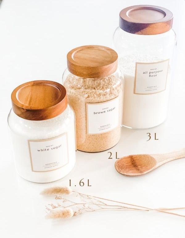 NAPA BIG BERTHA SCREWCAP Artisan Acacia Vat Jars - Mayfair & Co. Exclusive