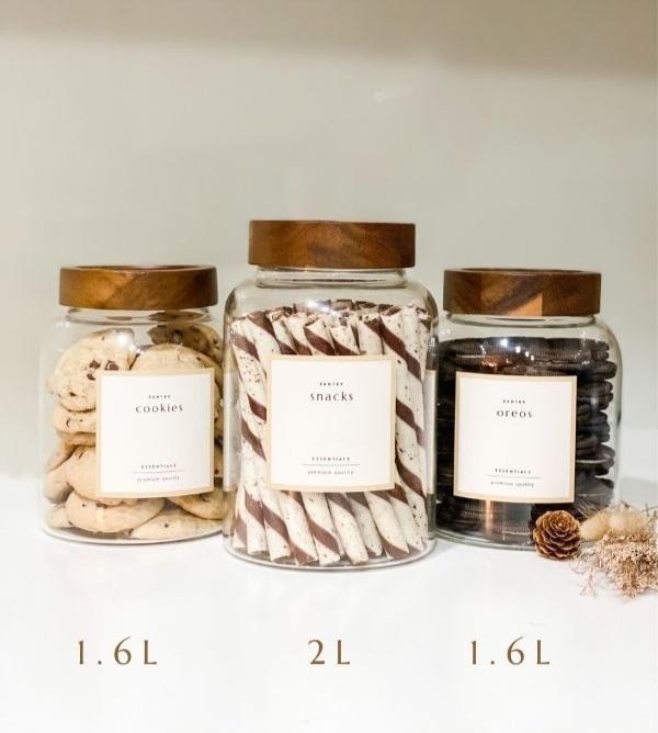 NAPA BIG BERTHA SCREWCAP Artisan Acacia Vat Jars - Mayfair & Co. Exclusive