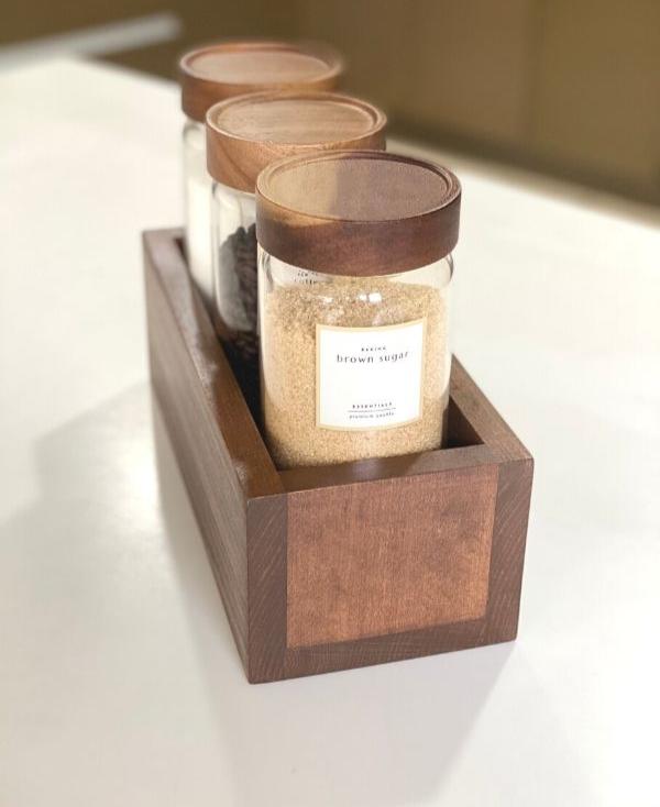 HAMPSHIRE Wooden Caddy