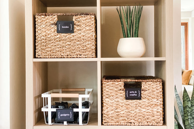 Baskets, Storage Bins & Risers