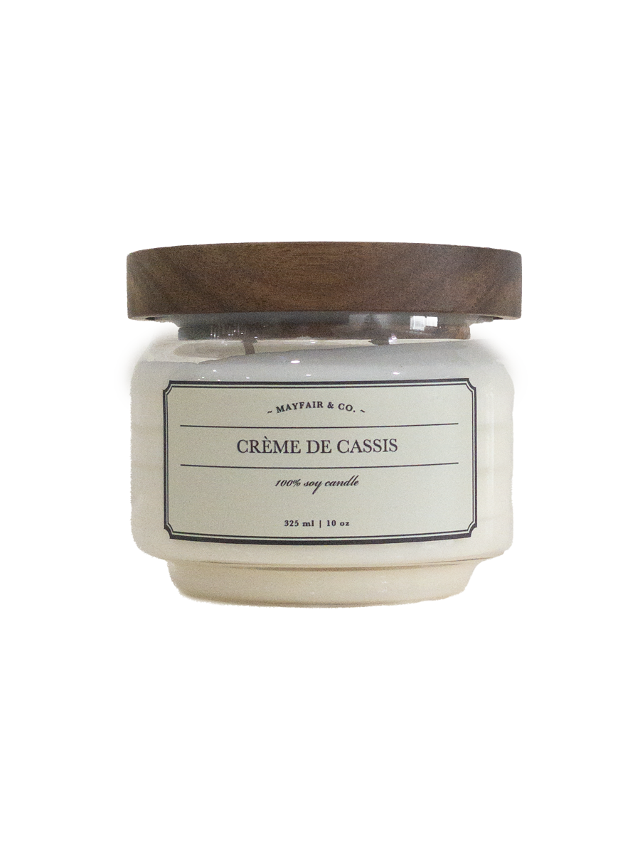 PROVENCE Crème de Cassis Soy Candle