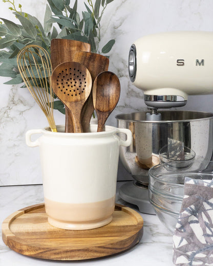 CAIRO Ceramic Utensil Holder