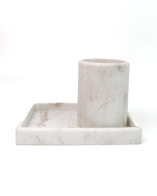 CAPRI LuxeStone Tray Set – Mayfair & Co.