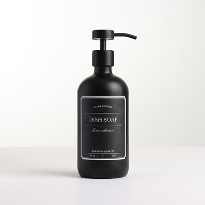 MADISON Glass Decanters with Matte Black Pump