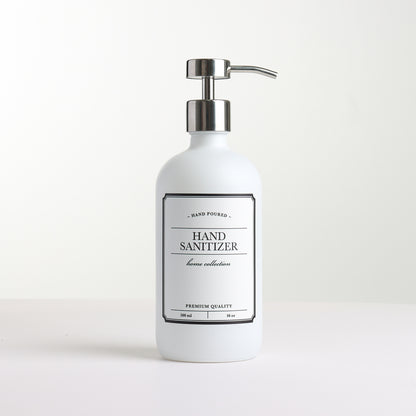 MADISON Glass Decanters with Polished Silver Pump