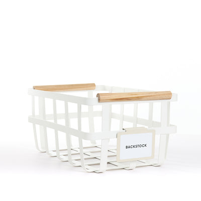 NORWAY Scandi Metal Basket with Metal Clip