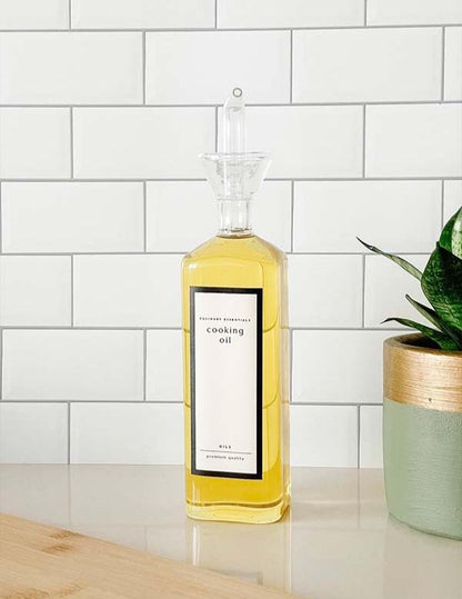 PUGLIA Artisan Glass Oil & Sauce Cruet