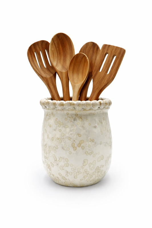 Lucca Ceramic Utensil Holder