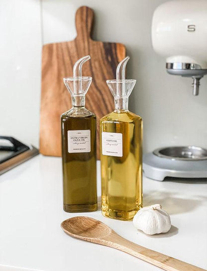 PUGLIA Artisan Glass Oil & Sauce Cruet