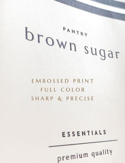 PRE-MADE SET Spice Jar Labels (Set of 16)