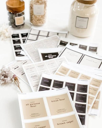 DESIGNER Labels - Medium (Set of 6)