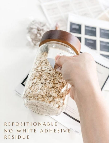 PRE-MADE SET Spice Jar Labels (Set of 16)