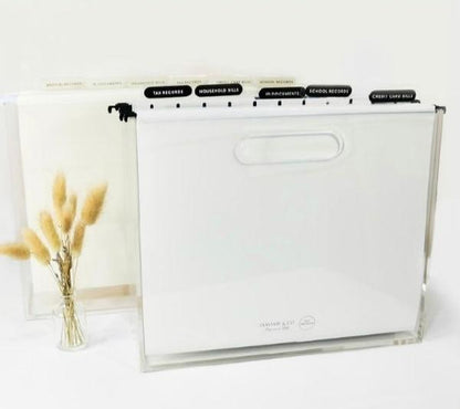 WALL STREET Minimalist File Organizing Set