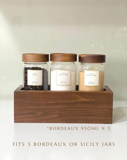 HAMPSHIRE Wooden Caddy