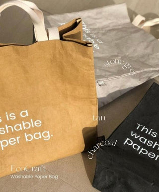 NEW EARTH Medium Washable Paper Bag