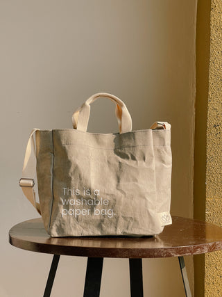 NEW EARTH Sling Washable Paper Bag