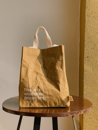 NEW EARTH Medium Washable Paper Bag
