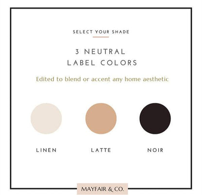 BASIC TEXT Labels - Small (Set of 12)