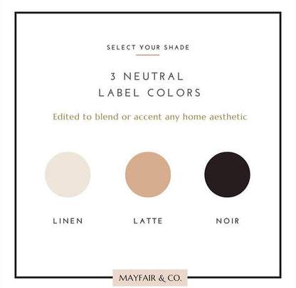 BASIC TEXT Labels - Small (Set of 18)