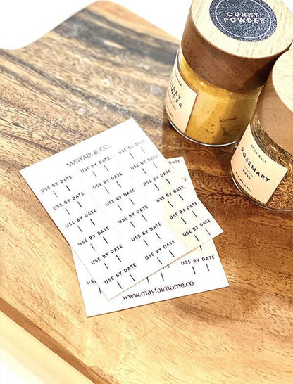 Use By Date Labels