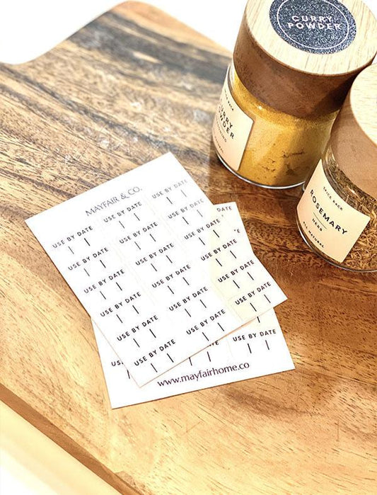 Use By Date Labels
