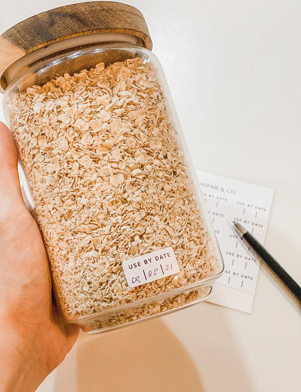 Use By Date Labels